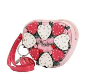 Portamonete a forma di cuore The Flower Shop Pink Edition Vendula London - Foto 1 di 8