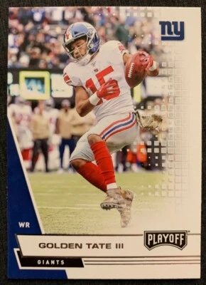 Golden Tate III 20' Playoff #188 Base, New York Giants - Image 1 of 2