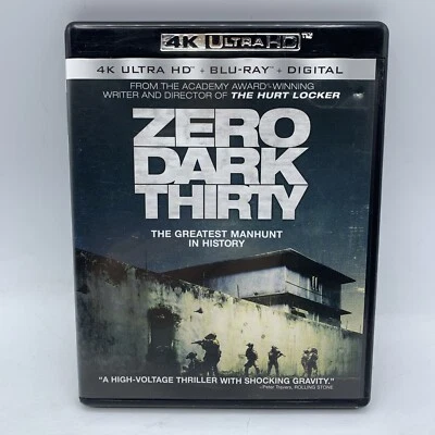 ZERO DARK THIRTY (4K UHD + BLU-RAY, 2 Disc Set) Jessica Chastain Mark Boal - image 1 of 3