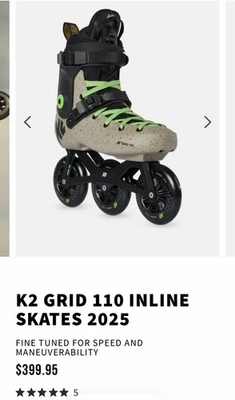 K2 PATINES REJILLA 110 FREESKATE UNISEX EN LÍNEA Foto 1 de 4