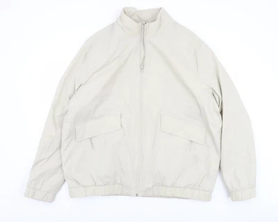 Marks and Spencer Autograph Men's Beige 2XL Shower Resistant Lightweight Jacket - Image 1 of 4