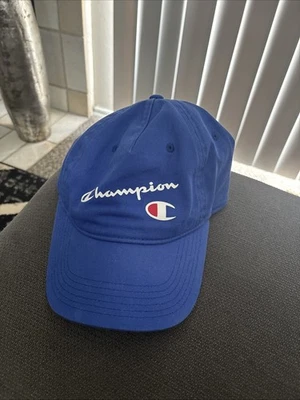 Gorra ajustable con logotipo de campeón para hombre - OSFA talla única azul marino Foto 1 de 4