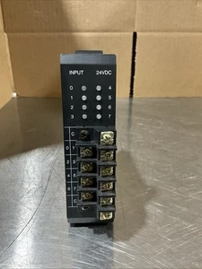 GE Fanuc IC610MDL101A Series One PLC Input Module, 8-Point, 24VDC Used - Picture 1 of 6