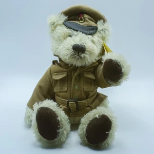 Army Bear by Past Times – Military Uniform Teddy – New with Tags – Collectible - Picture 1 of 8