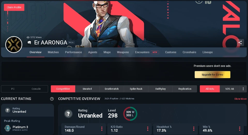 ¡Oferta! Cuenta Valorant Europa / Pack Champions 2022 / Cuchillo Xenohunter - Imagen 1 de 1