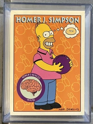 Simpsons Series 1 1993 Skybox Complete Base Card & Insert Set Tattoos 90 Cards - Image 1 of 4
