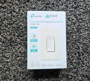 Kasa Smart Dimmer Switch HS220 Single Pole WiFi Switch Alexa Google - Picture 1 of 8