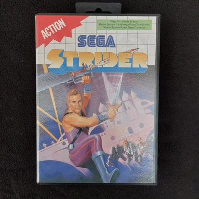 Sega Master System Strider Complete With Manual  - Image 1 of 4