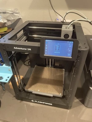 FLASHFORGE 3D Printer Adventurer 5M High-Speed 600 mm/s Auto Leveling WiFi US - Image 1 of 2