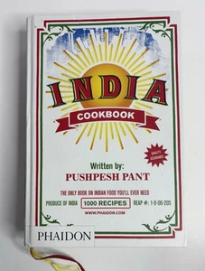 India Cookbook Pushpesh Pant 1000 Recipes! Phaidon Hardcover - Picture 1 of 7