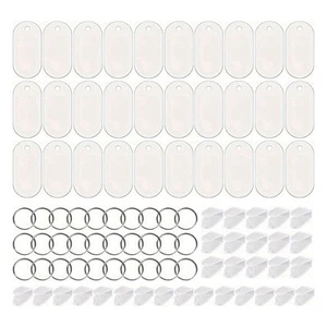 90Pcs Sublimation Keychain Blanks , Sided Sublimation Blanks Keychain Heat6449 - Photo 1 sur 6