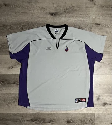 Vintage Reebok Sacramento Monarchs Authentic Warm Up Jersey Sz 2XL Tall WNBA - Image 1 of 4