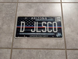 Arizona Apoyo Seguridad Pública JLSCO Jalisco México Policía Placa 2022 - Imagen 1 de 2