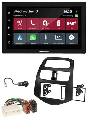 Blaupunkt 2DIN MP3 USB Bluetooth DAB Autoradio für Chevrolet Spark KLM 2012-2013 - Bild 1 von 4