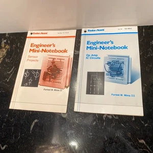 ENGINEER'S MINI NOTEBOOK. By Forrest M. Mims III- 2 BOOKLETS By Radio Shack - Imagen 1 de 2
