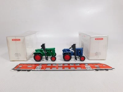 2X Wiking 1:50 Tractor Normag Factor 1 875 01 30 875 02 30 Mint Box #DJ546-0.5 - Image 1 of 4