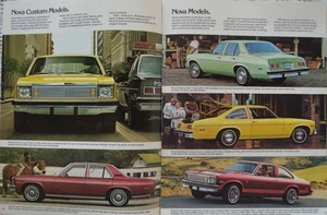 Catálogo de folletos de venta de color Chevy Nova 1979 de colección - Imagen 1 de 4