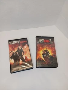 Lot of 2 Childrens/Family VHS Movies Spy Kids 1&2  Clamshell  - Picture 1 of 5