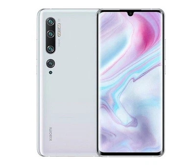 SMARTPHONE XIAOMI MI NOTE 10 M1910F4G 128 GB DUAL SIM 6.47" 108 MP GLACIER WHITE - Immagine 1 di 4
