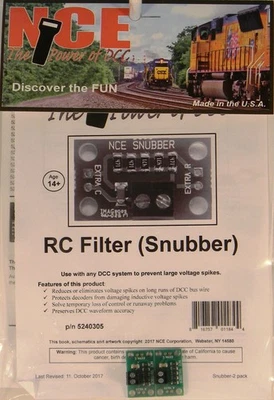 NEW All Scales NCE 305 RC Filter (Snubber Noise Suppressor) 2 Pack - Image 1 of 2