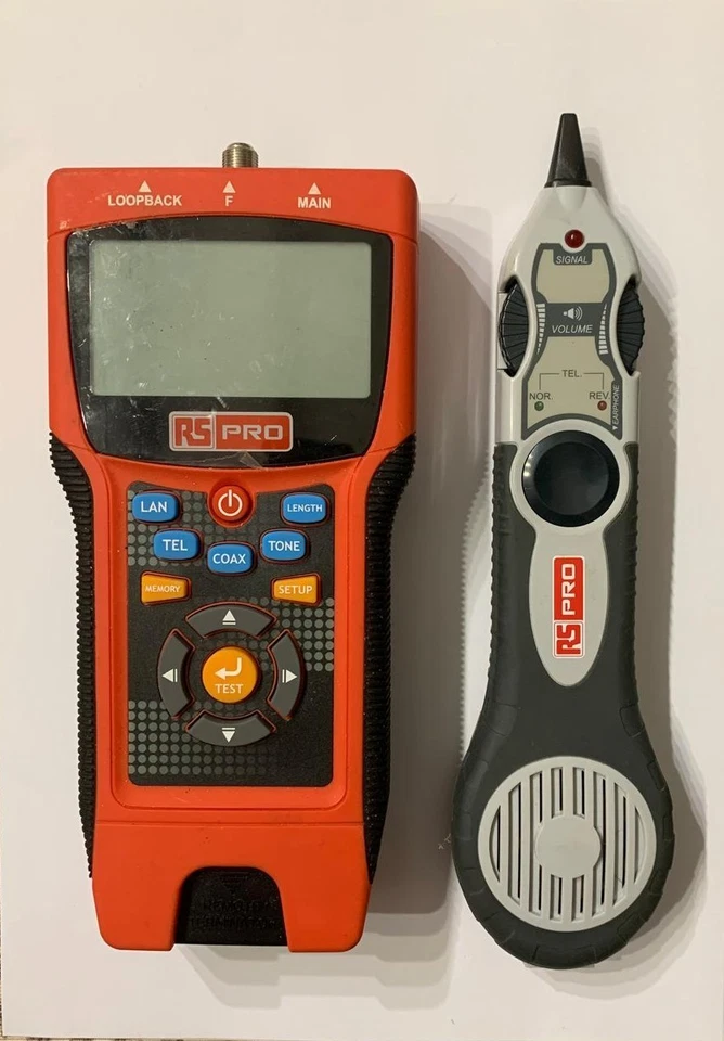 Tester LAN di rete RS Pro mod. CT2690 + Tracer - Immagine 1 di 3