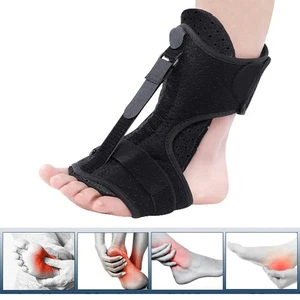 Ankle Brace Orthotic Night Splint for Foot Drop, Plantar Fasciitis Support Strap - Picture 1 of 24