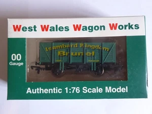 Dapol West Wales Wagon Works Ltd EditionOO 8 Plank Wagon ISAMBARD KINGDOM BRUNEL - Picture 1 of 8