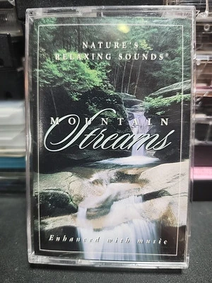 Mountain Streams - Cassette Tape - - Relaxing Nature & Music Free Ship Media Mai - Image 1 of 4