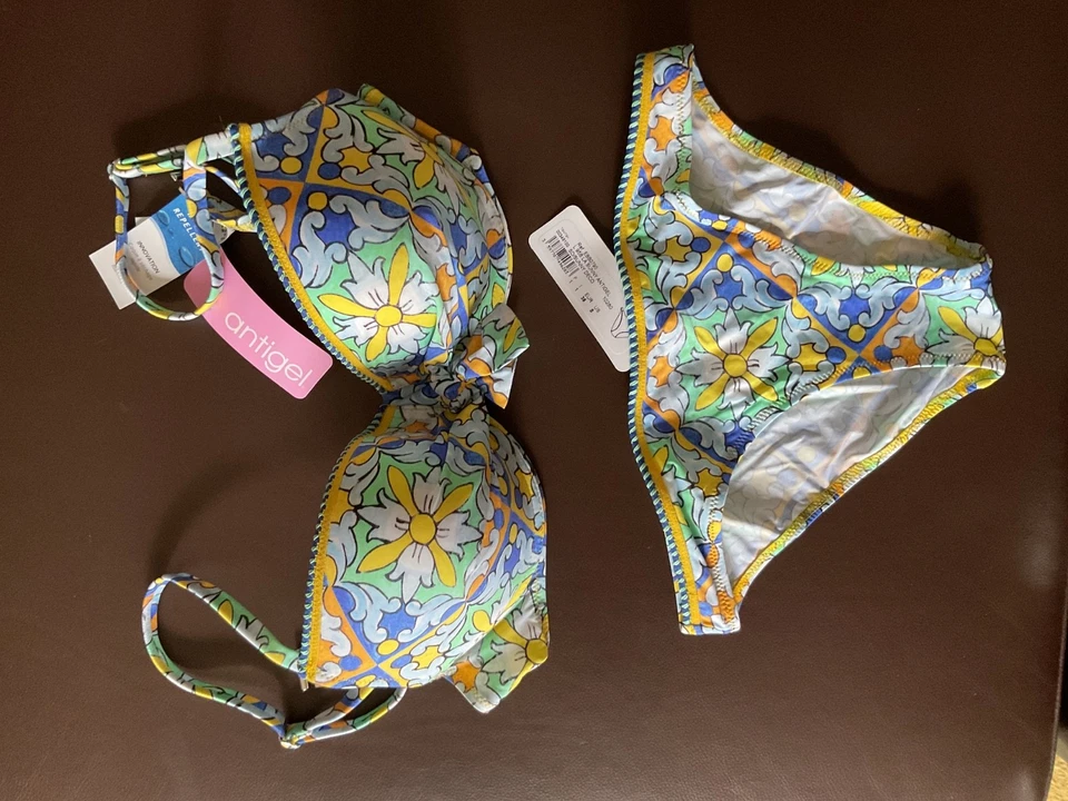 Bikini, Antigel, La Sunny, Oberteil 75 D, Unterteil Gr. 38, neu - Bild 1 von 1