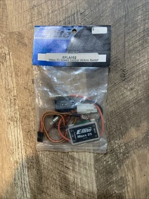 E-flite Efla102 Maxx 25 Speed Control NEW - Image 1 of 2