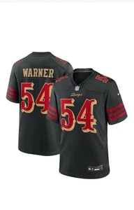 Großes San Francisco 49ers Fred Warner Nike 2025 Rivalries Collection NFL Trikot - Bild 1 von 7