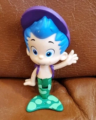 Figura de acción de juguete de 3,5 pulgadas Viacom Bubble Guppies Gil Nickelodeon Nick Jr Y2K  Foto 1 de 4