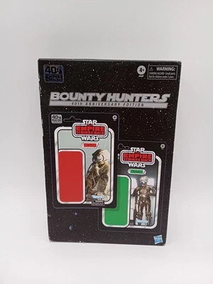Star Wars The Black Series 40th Bounty Hunters 4-Lom & Zuckuss (Nuevo) Foto 1 de 4