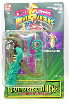 Фигурка 1994 Bandai Mighty Morphin Power Rangers Devouring Snizard Lips.  (54) - Изображение 1 из 4