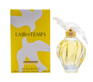 L'AIR DU TEMPS * Nina Ricci * Perfume for Women * 3.3 / 3.4 oz BRAND NEW IN BOX