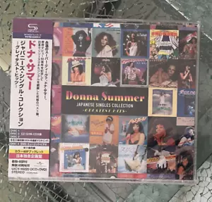 DONNA SUMMER "JAPANESE SINGLES COLLECTION" JAPAN 3 SHM-CD +DVD *SEALED* - Picture 1 of 3