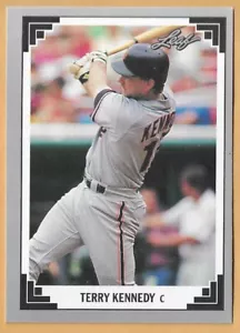 TERRY KENNEDY SAN FRANCISCO GIANTS #216 - HOJA CASI NUEVA - MONTADA 1991 - Imagen 1 de 2