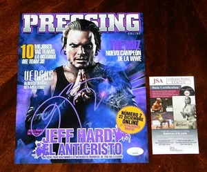 JEFF HARDY AEW WWE SMACKDOWN TNA WRESTLING SIGNED 8X10 PHOTO JSA COA!!! - Picture 1 of 1