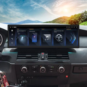 Radio Coche Android 14.9" Navegación GPS Carplay para BMW Serie 5 E60 E61 E62 E63 - Imagen 1 de 12