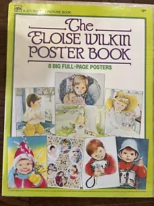 Vintage 1979 Eloise Wilkin Big Golden Picture Book - 8 Posters 15x20" Sealed! - Picture 1 of 4