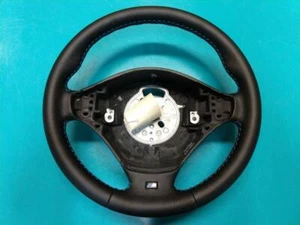 BMW 540i Custom Steering Wheel - NEW Leather - Picture 1 of 9