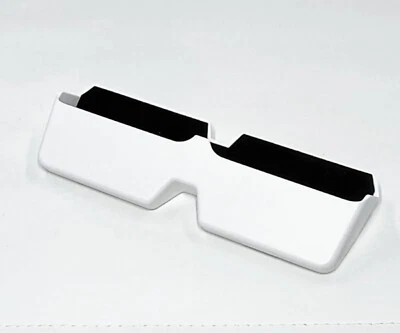 HR AUTOCOMFORT Weisse RICHTER Auto Brillen Ablage Brillenständer Brillenhalter HR Art. 300/77