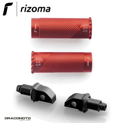 HONDA CB 1000 R 2011-2014 footrests Snake RIZOMA PE615R PE655B Red Passenger - Image 1 of 4