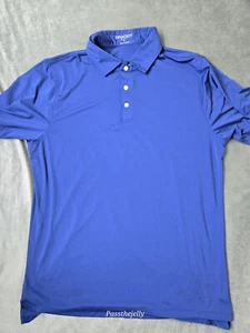 Camisa Polo B Draddy Para Hombre Azul Mediana Manga Corta Global Ambassador Club Golf - Imagen 1 de 9