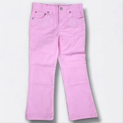 Jeans de mezclilla acampanados rosa Lilly Pulitzer - talla 6 Foto 1 de 4