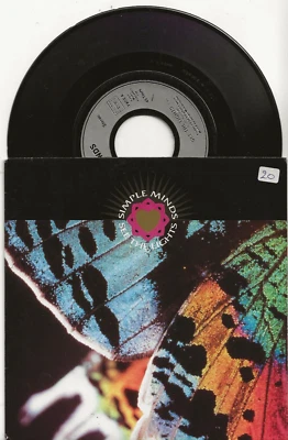 SIMPLE MINDS SEE THE LIGHTS RARE 1991 FRANCE PROMO SINGLE, MINT - Image 1 of 2