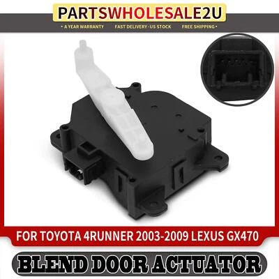 Nuevo actuador de puerta derecho de mezcla de temperatura principal HVAC con 5 palas para Lexus GX470 Foto 1 de 4