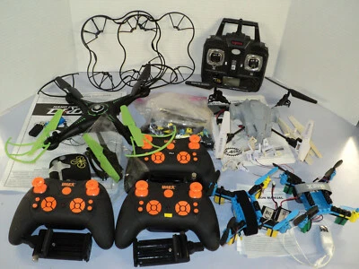 4 RC Quadcopters "Drones" Imex Brickflyer Syma Harbor Freight Hand Controled - Image 1 of 4
