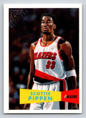 1999-00 Topps Gallery Heritage #TGH9 Scottie Pippen (ref 193095) - Image 1 of 2