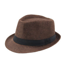 Men Hat Cowboy Style Lightweight Solid Color Male Cap One Size